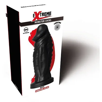 Devil Monster Dildo Negru _