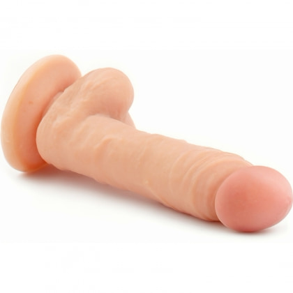 Dildo The Ultra Soft Dude cu Ventuză Flexibil