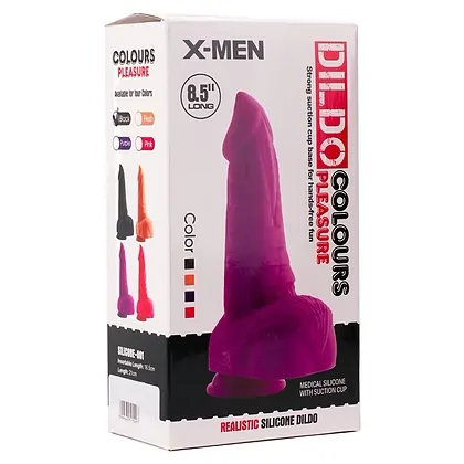 Dildo 8.5 Inch Colours Pleasure 5 Negru