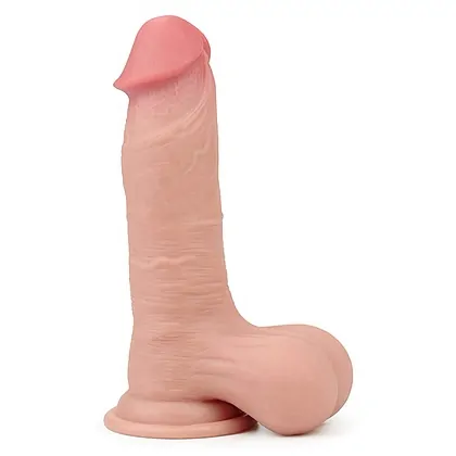 Dildo Cu Piele Glisantă Layer Dong