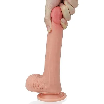 Dildo cu Ventuza Dual Layered