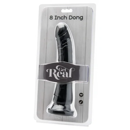 Dildo Cu Ventuză Get Real Negru
