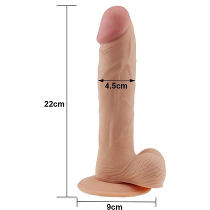 Dildo cu Ventuză Ultra Soft Dude 6