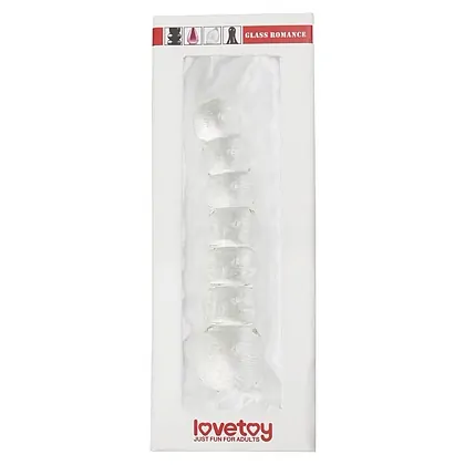 Dildo din Sticlă Romance Transparent