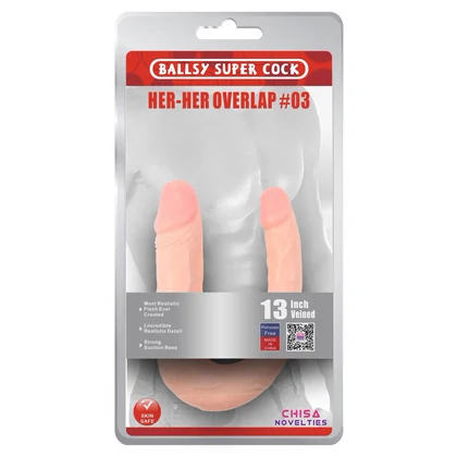 Dildo Dublu Her Her Overlap Thin