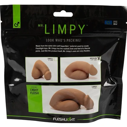 Dildo Fleshtone Limpy Mediu 17.5cm
