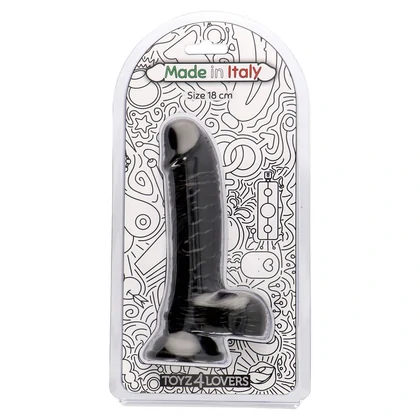 Dildo Italian Penis 18cm Negru
