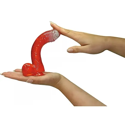 Dildo Jolly 17cm Roșu