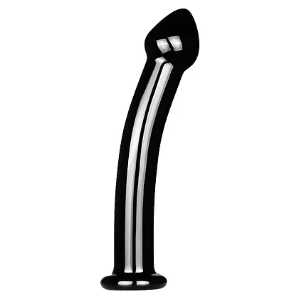 Dildo Just Fun Glass Romance Negru