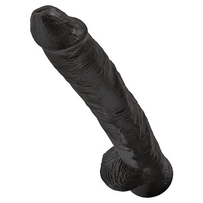 Dildo King Penis 35.6cm Negru