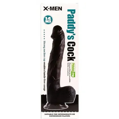 Dildo Paddys 35.5cm Negru