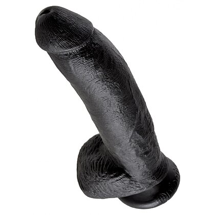 Dildo Realistic 22.9cm Negru