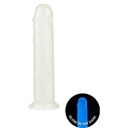 Dildo Realistic 8 Lumino Play Alb