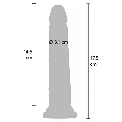 Dildo Realistic Deluxe Dual Density 7