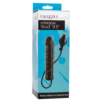Dildo Realistic Inflatable Stud 24cm Negru
