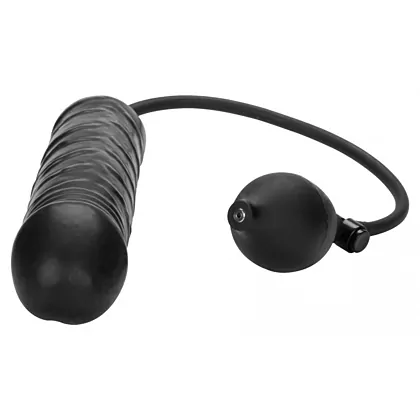 Dildo Realistic Inflatable Stud 24cm Negru