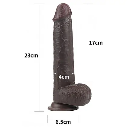 Dildo Sliding Skin Dual Layer Maro