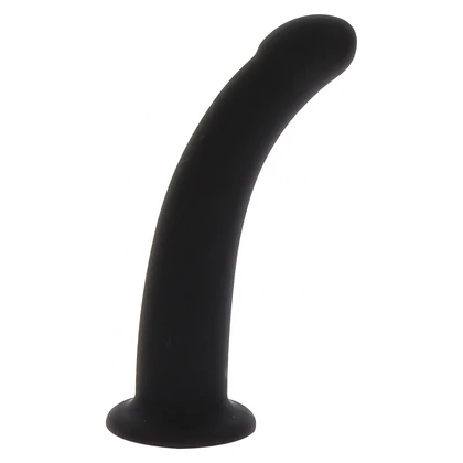 Dildo Strap-On Dong Medium 14cm Negru