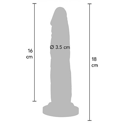 Dildo Realistic ToyJoy pentru Joc Solo și în Cuplu
