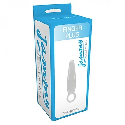 Dop Anal Jammy Jelly Finger Plug Transparent