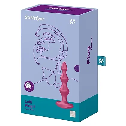 Dop Anal Satisfyer Lolli 1 Roșu