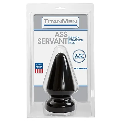 Dop Anal TitanMen 19cm Negru
