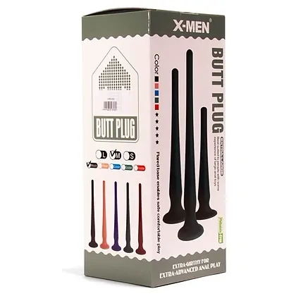 Dop Anal X-Men M cu Ventuză Negru