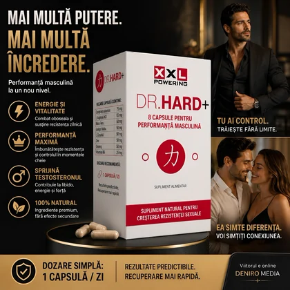 Dr. Hard+ Pills 8 Capsule 600 mg Pentru Rezistență În Pat