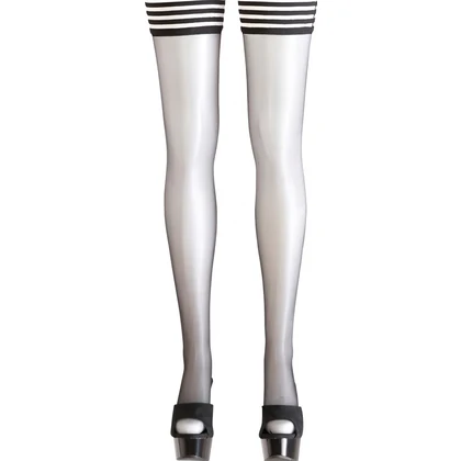 Dresuri Cottelli Collection Stay-Ups Negru S