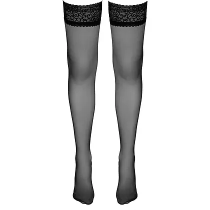 Dresuri Cottelli Collection StayUps 3 Negru S-L