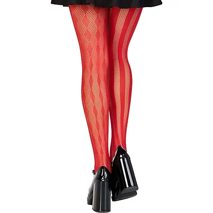 Dresuri Leg Avenue Harlequin Roșu XS-L