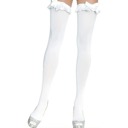 Dresuri Leg Avenue Opaque Alb XS-L