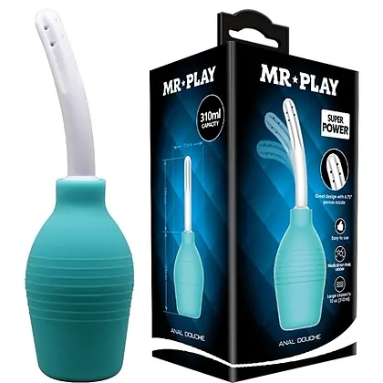 Duș Anal 310 ml cu 8 Jeturi și Duză Din silicon