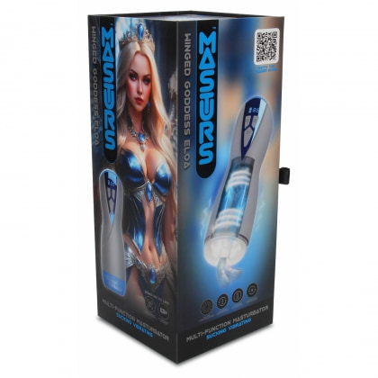 Eloa Masturbator Automat Reîncărcabil cu Sucțiune și Vibrații Gri