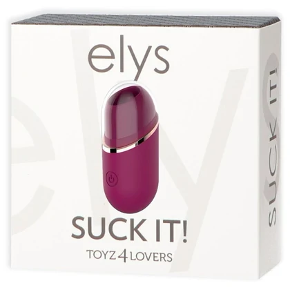 Elys Lick It Vibrator Reîncărcabil Pentru Stimulare Clitoris Mov