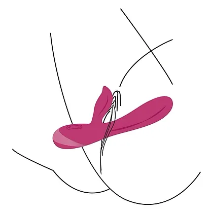 Endless Love Rabbit – Vibrator G-spot Roz, Reîncărcabil