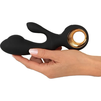 Eternal Rabbit Gonflabil — 3 Motoare, 10 Moduri, USB Negru