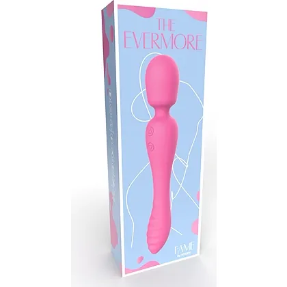 Evermore 2 în 1 Massager ToyJoy 17 Moduri Roz 22.5 cm