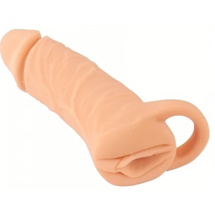 Extensie 2în1 Nature Skin MEDIUM +3 cm, TPE