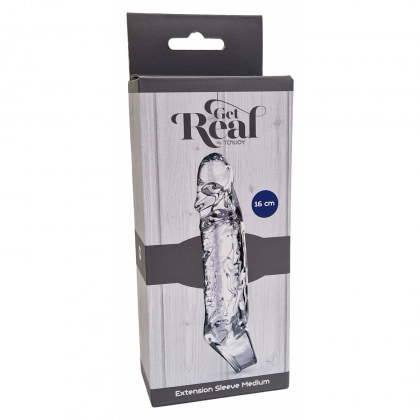 Manșon Prelungitor Get Real pentru Penis Mai Lung
