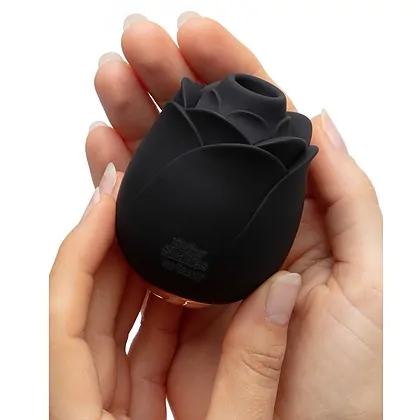 Fifty Shades Of Grey Hearts Flowers Stimulator 6 Viteze Negru