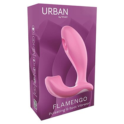 FLAMENGO Puls – Vibrator Punctul G Și Clitoris, 10 Moduri, 2 Motoare, IPX7 Roz