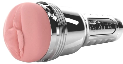 Fleshlight Quiver — Masturbator Vibrant, Reîncărcabil Argintiu