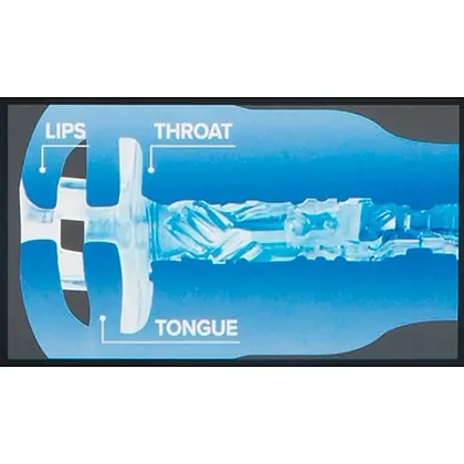 Fleshlight Turbo Blue Ice Textură Ignition Albastru