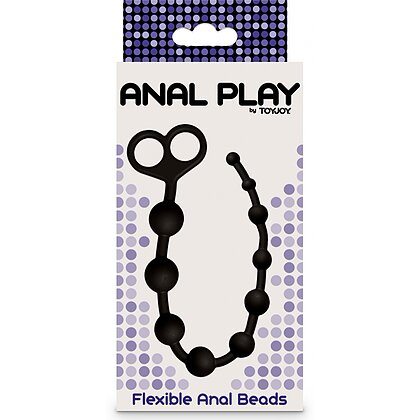 Flexible Anal Beads Negru