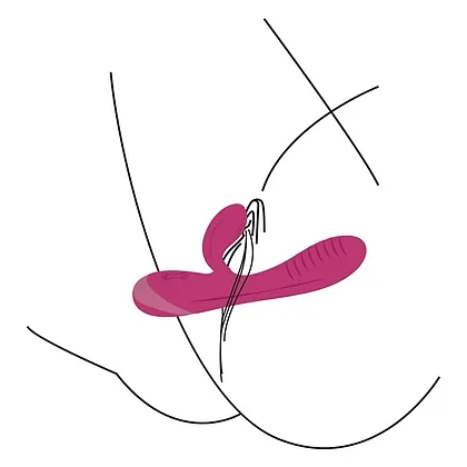 Forever Love Rabbit — 10 Moduri, Reîncărcabil, Roz