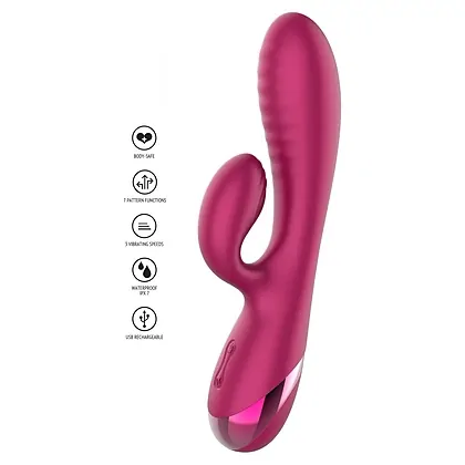 Forever Love Rabbit — 10 Moduri, Reîncărcabil, Roz