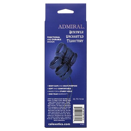 Frânghie Bondage CalExotics 10 m Albastru