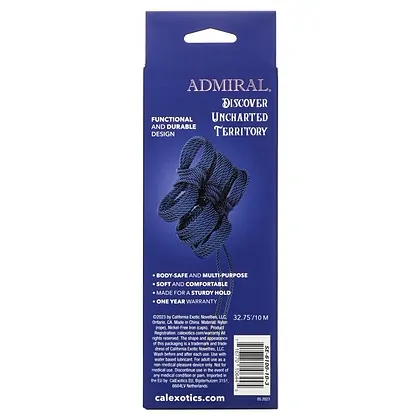Frânghie Bondage CalExotics 10 m Albastru
