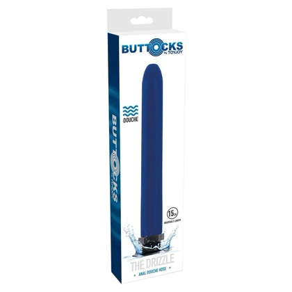 Furtun Igienic ToyJoy Drizzle 15 cm — curățare Anală Albastru